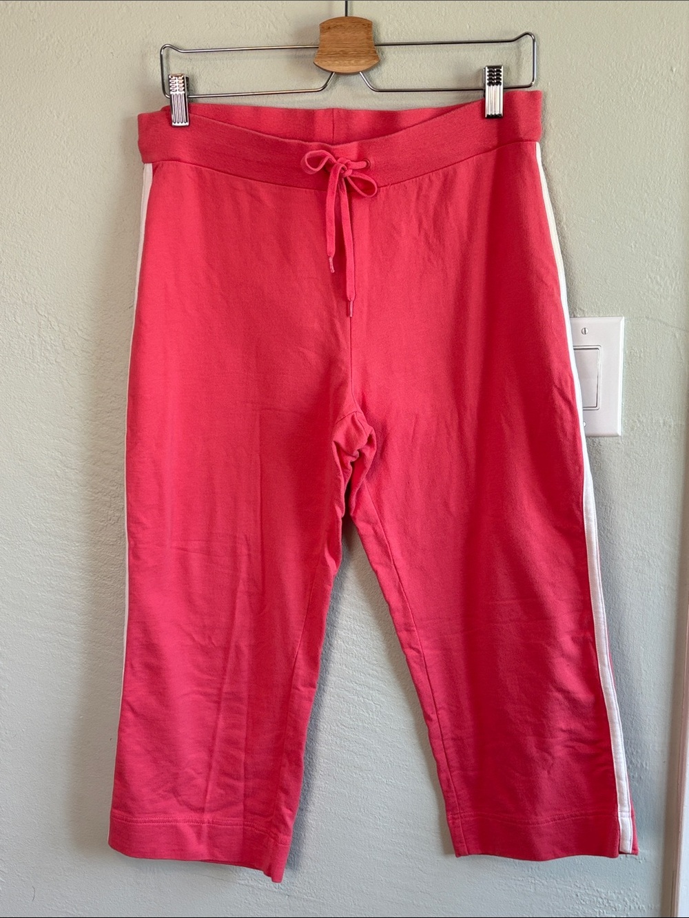 Bundle 2/$30! Legit Y2K New York Laundry Coral Pink Track Pants M 100% Cotton